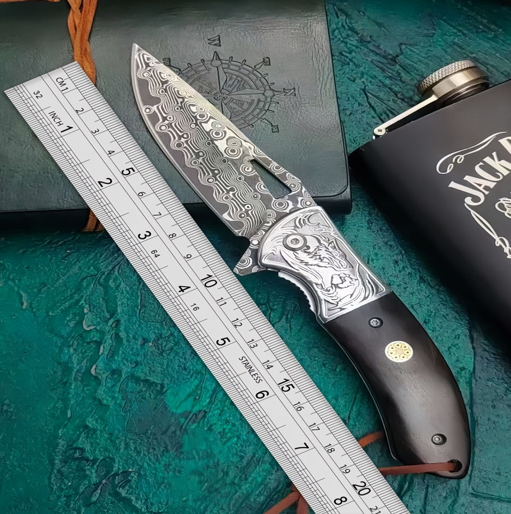 VG10 Damascus Folding Knife - DMF25 - A reliable and versatile product for various needs