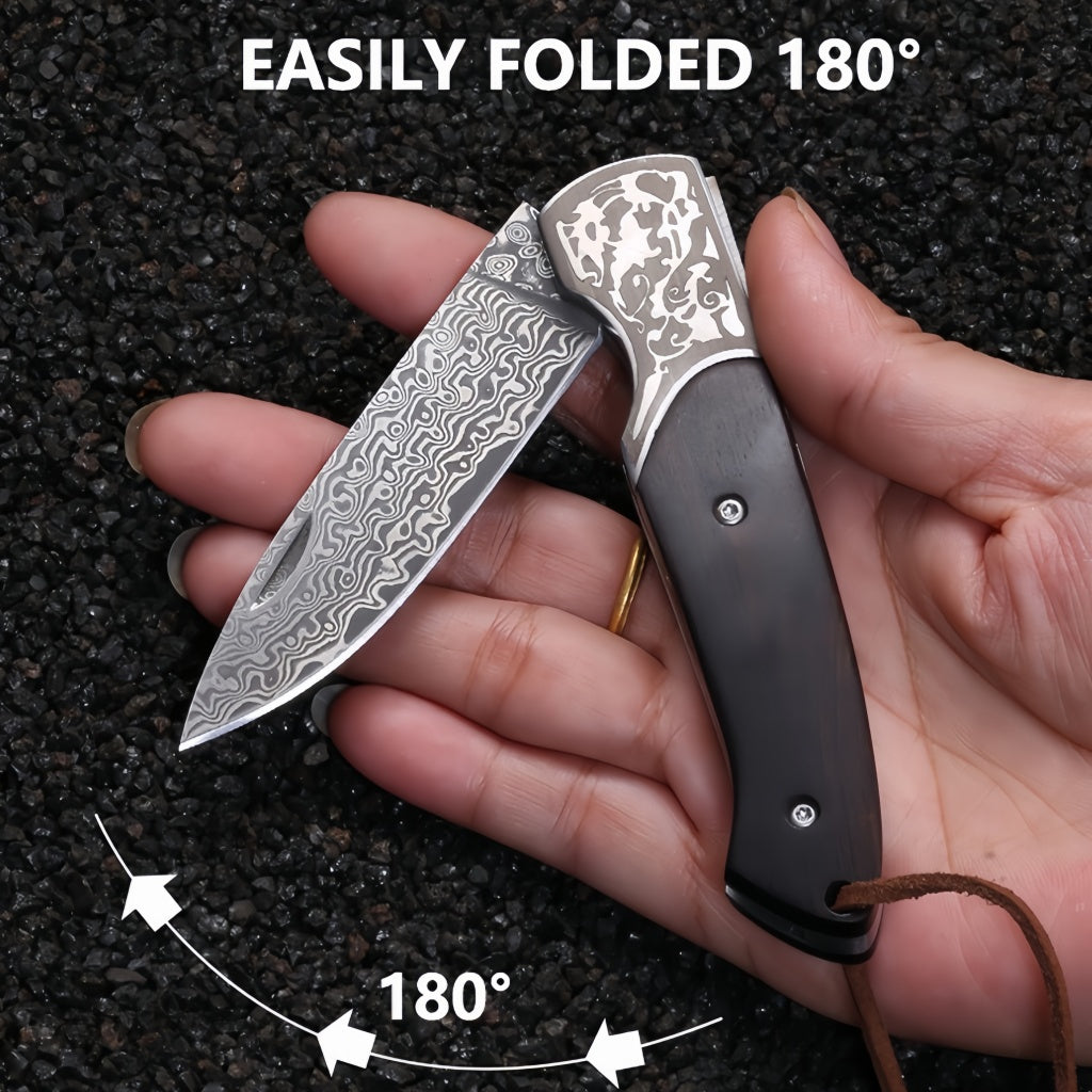 VG10 Damascus Folding Knife - DMF19 - A reliable and versatile product for various needs