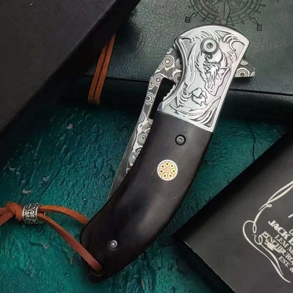 VG10 Damascus Folding Knife - DMF25 - A reliable and versatile product for various needs