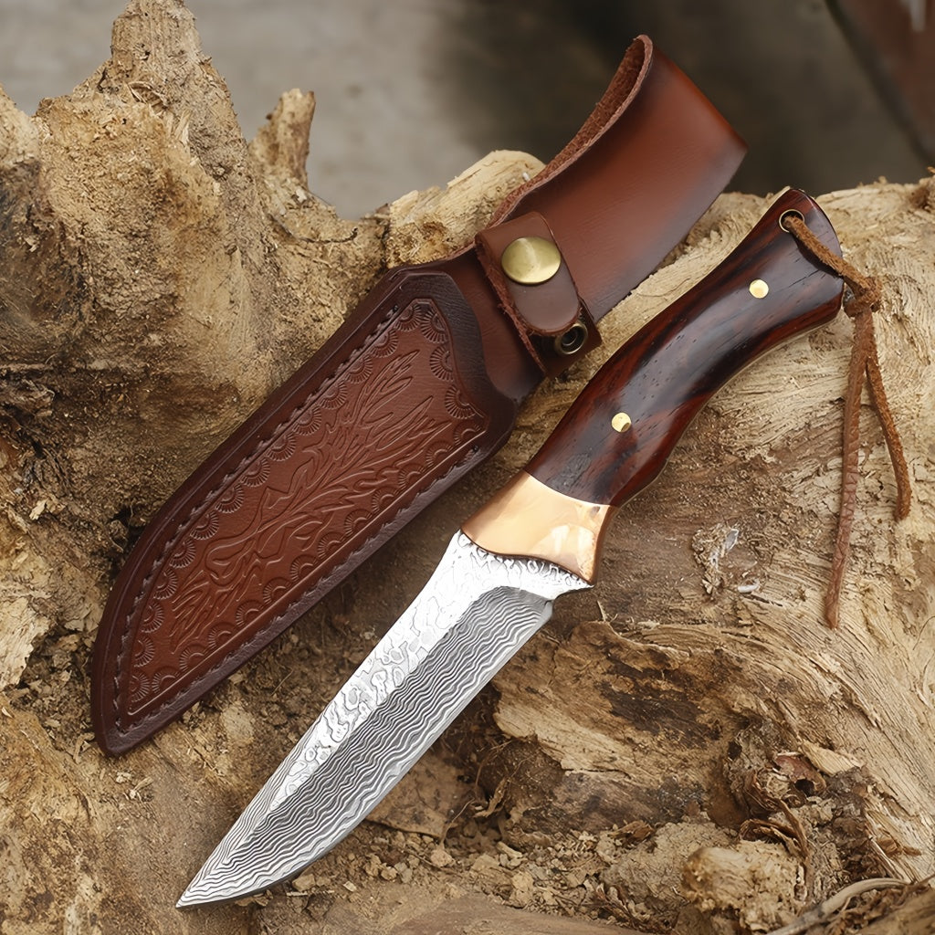 Damascus Blade Hunting Knife - DMS38 - A reliable and versatile product for various needs