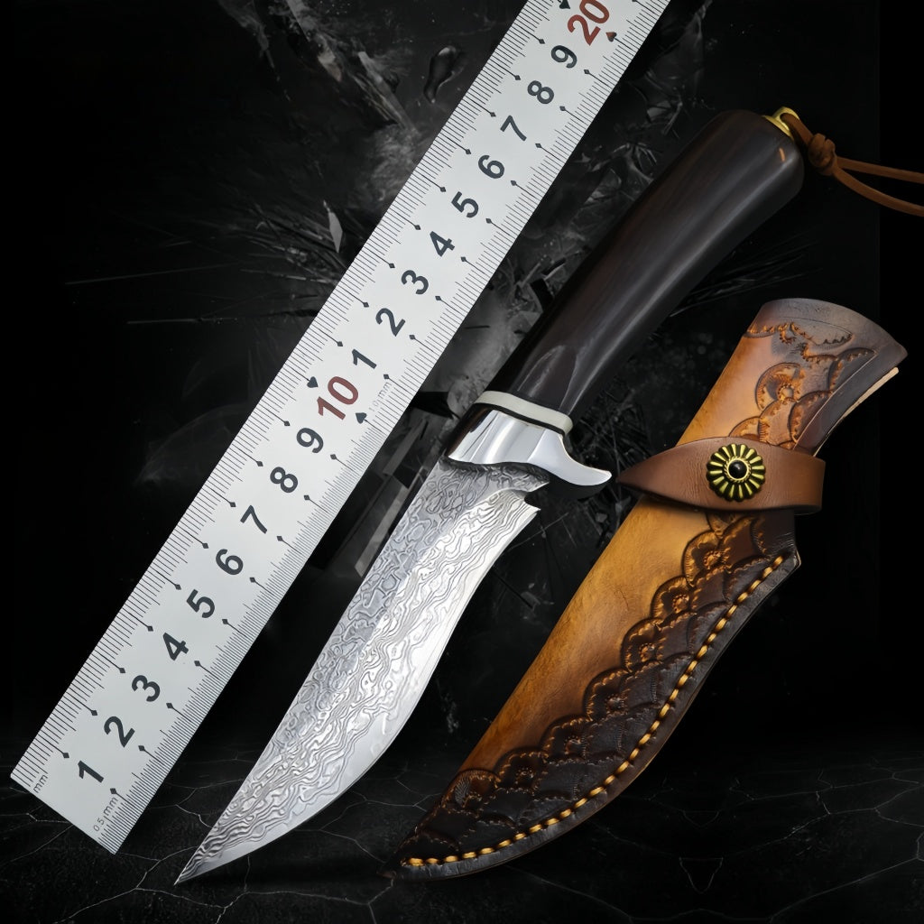 Damascus Hunting Knife - DMS23 - A reliable and versatile product for various needs