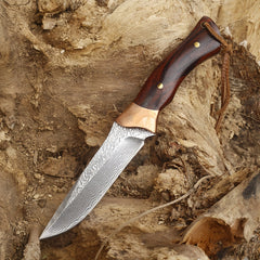 Damascus Blade Hunting Knife - DMS38 - A reliable and versatile product for various needs