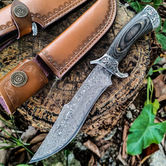 VG10 Damascus Blade Hunting Knife - DMS35 - A reliable and versatile product for various needs