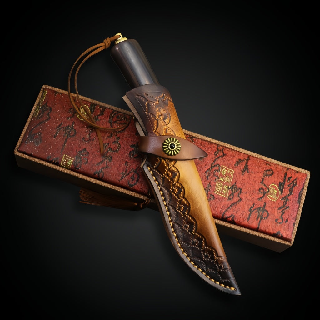 Damascus Hunting Knife - DMS23 - A reliable and versatile product for various needs