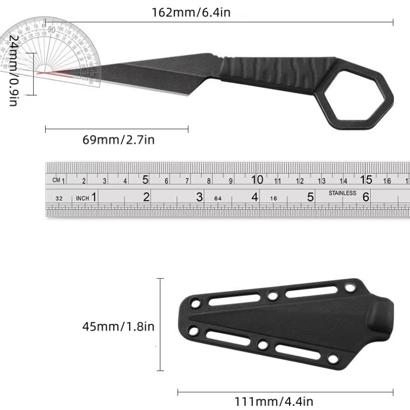 Mini EDC Necklace knife with K sheath -MNK05 - A reliable and versatile product for various needs