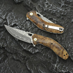 VG10 Damascus Pocket Knife - DMF17 - A reliable and versatile product for various needs