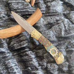 Damascus Pocket Knife - DMF11 - A reliable and versatile product for various needs