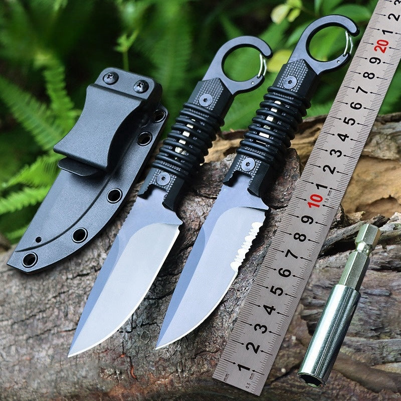 Camping survival knife with K sheath-SK18 - A reliable and versatile product for various needs