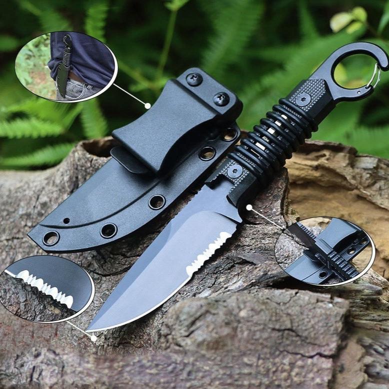 Camping survival knife with K sheath-SK18 - A reliable and versatile product for various needs