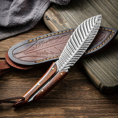 Forging Heartless Damascus Gift Knife-SK22 - A reliable and versatile product for various needs