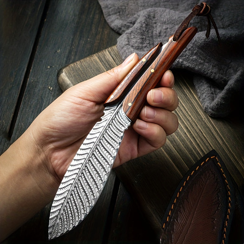 Forging Heartless Damascus Gift Knife-SK22 - A reliable and versatile product for various needs