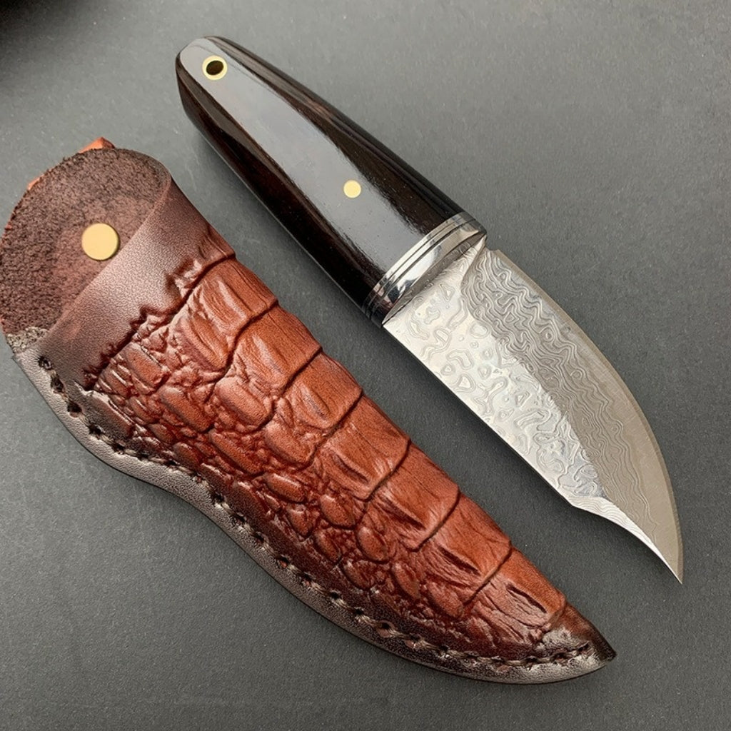 Damascus Steel Fixed Blade Knife - DMS19 - A reliable and versatile product for various needs