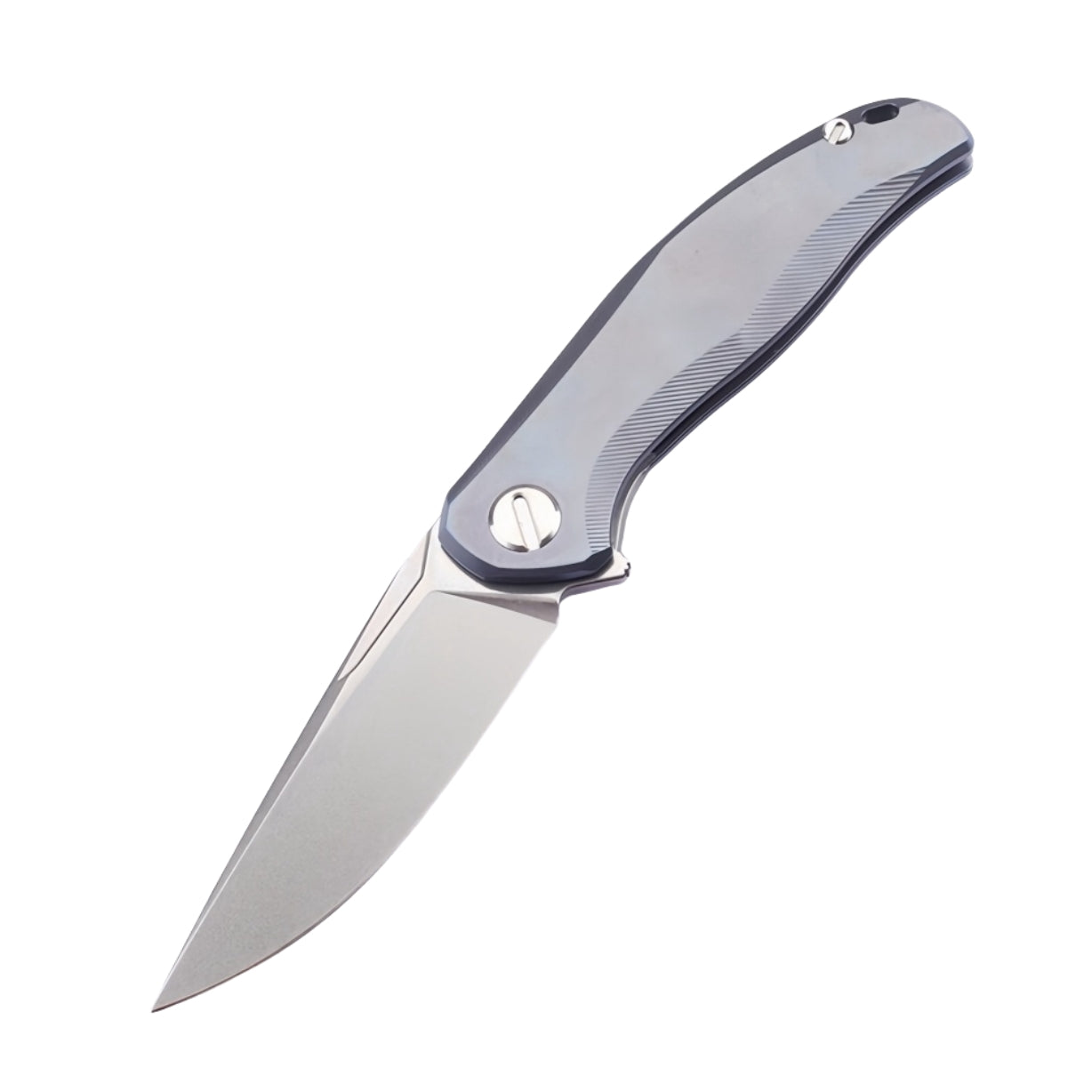 M390 Steel Titanium Handle Folding Knife - FK35