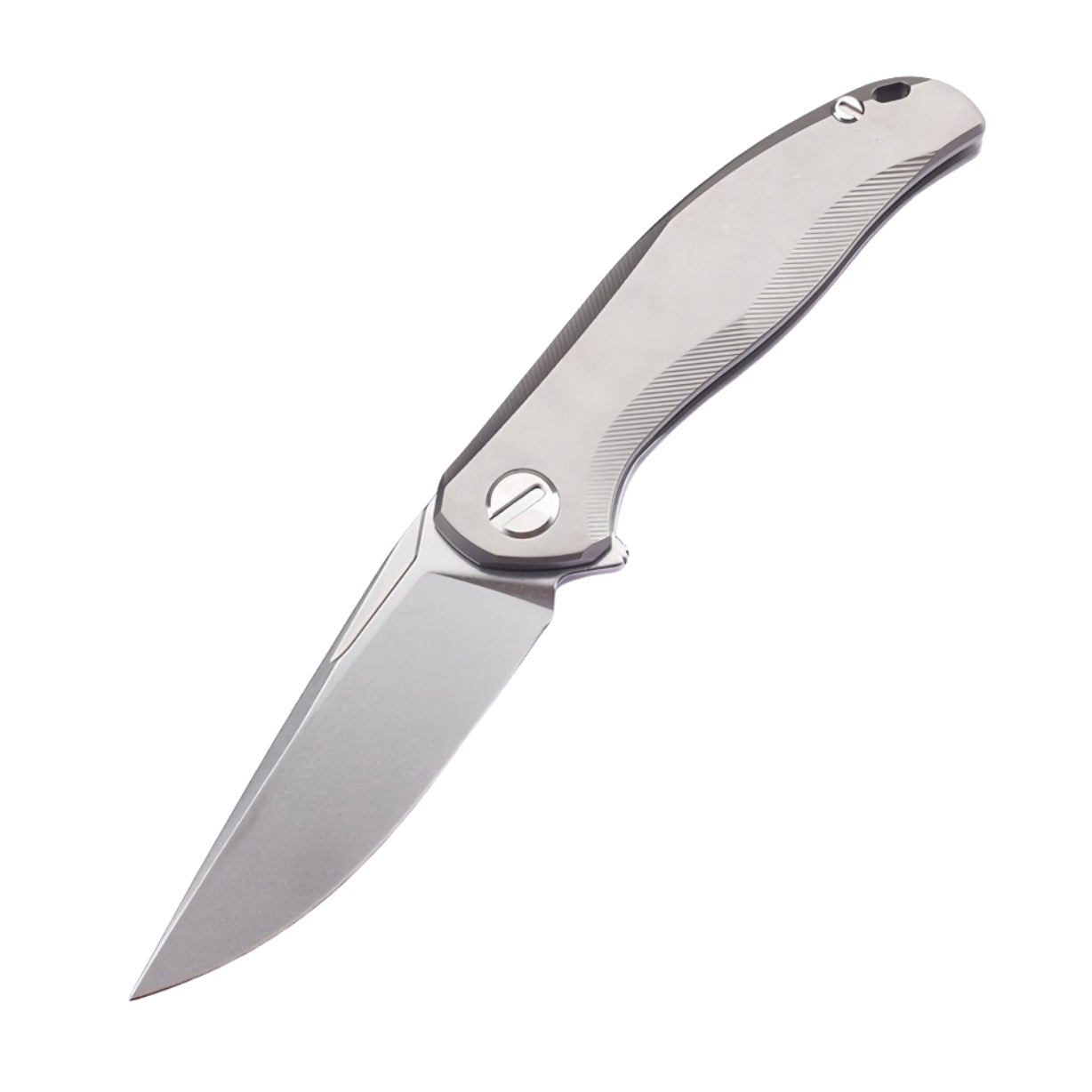 M390 Steel Titanium Handle Folding Knife - FK35