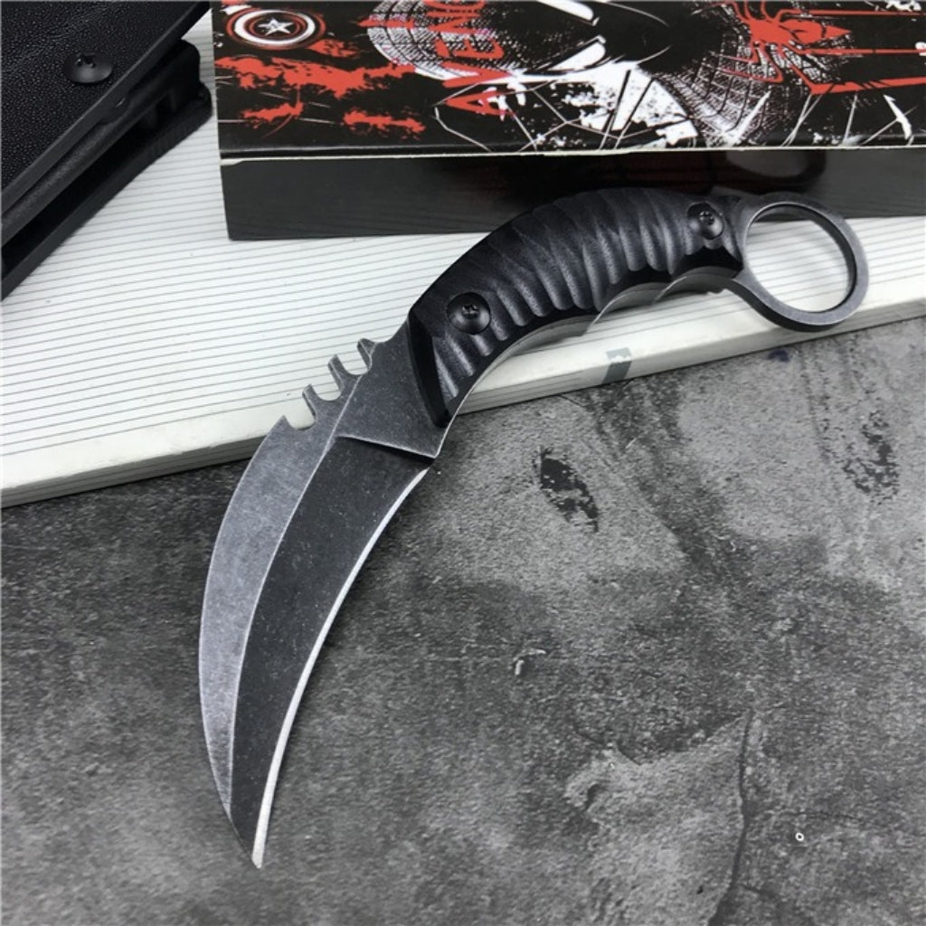 Stone Wash AUS-8 Steel Claw Knife - CK07 - A reliable and versatile product for various needs