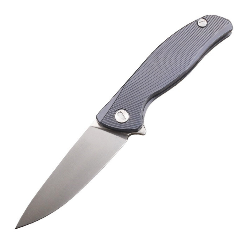 D2 Steel Titanium Handle Folding Knife - FK38