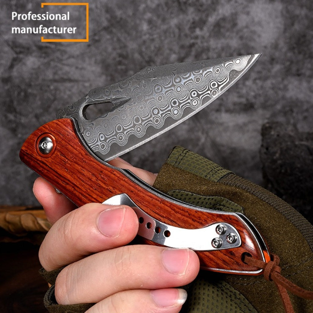 VG10 Damascus Folding Knife - DMF22 - A reliable and versatile product for various needs