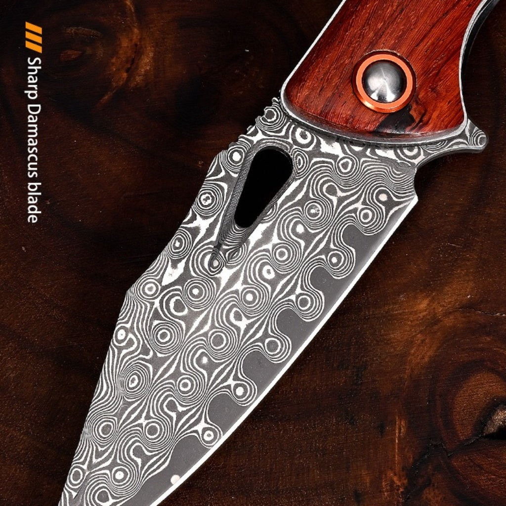 VG10 Damascus Folding Knife - DMF22 - A reliable and versatile product for various needs