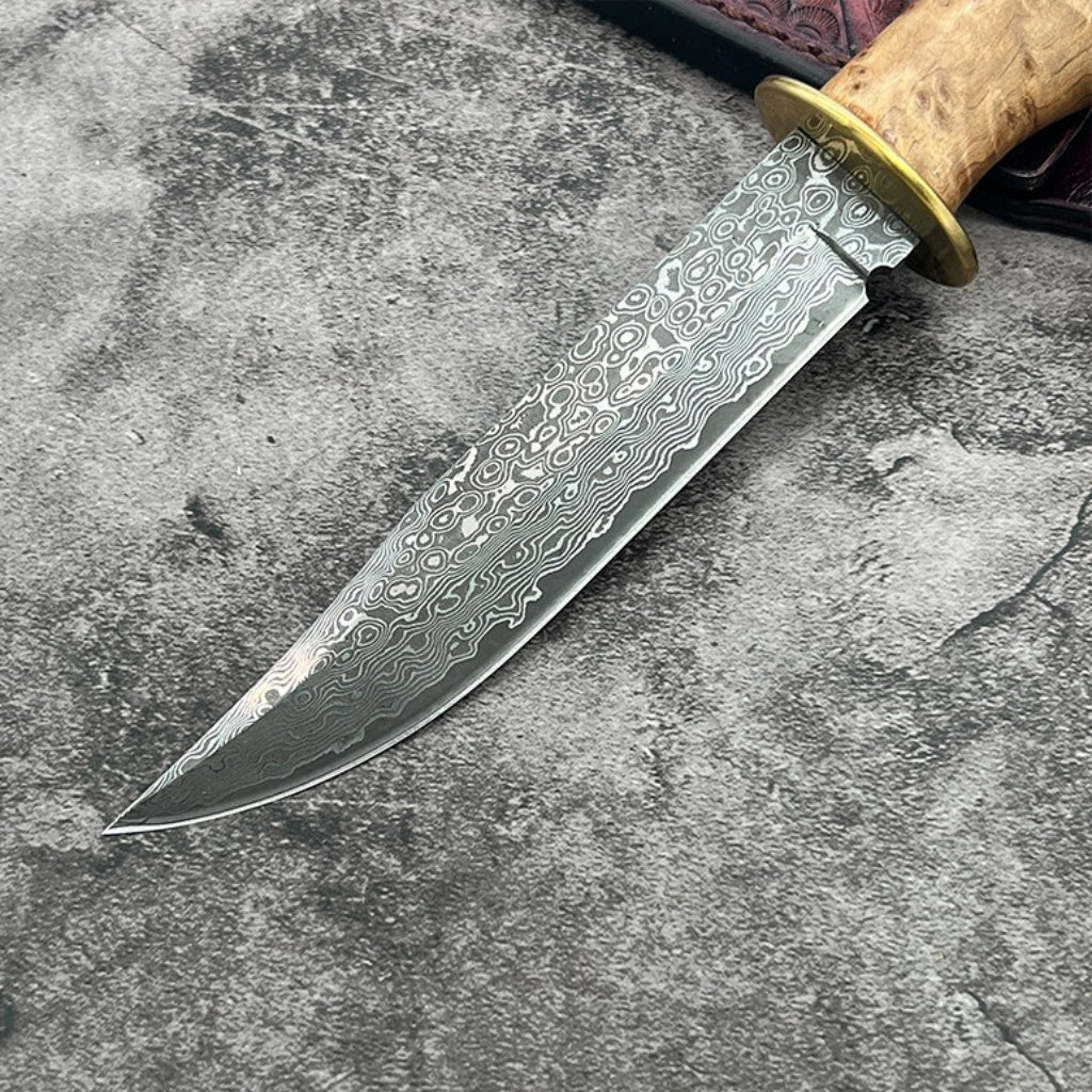 VG10 Damascus Steel Fixed Blade Knife - DMS24 - A reliable and versatile product for various needs