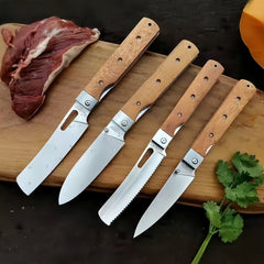 440C Steel Folding Chef's Knife - KK01 - A reliable and versatile product for various needs